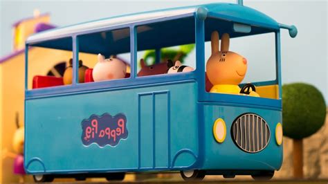 Peppa Pig Toys School bus playset - YouTube