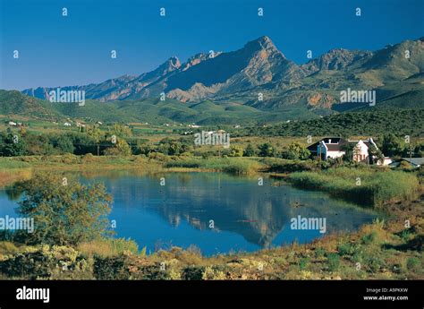 Hoeko Valley Ladismith Little Karoo Western Cape South Africa Stock ...