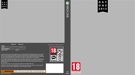 Xbox One Game Cover Template by Saikuro on DeviantArt