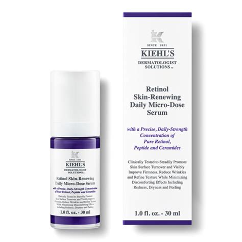 Kiehl's Since 1851 Micro-Dose Anti-Aging Retinol Serum with Ceramides ...