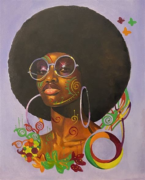 "Soul Sista" byKevin Johnson | Afrofuturism art, Art movement, Black ...