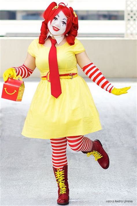 Ronald McDonald Cosplay | Halloween costumes women, Ronald mcdonald ...