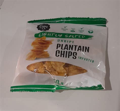 Unripe Plantain Chips - Snacks