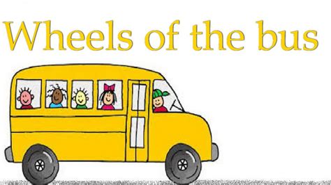 Wheels on the Bus Go Round and Round - Rhyme Time - Popular Nursery ...