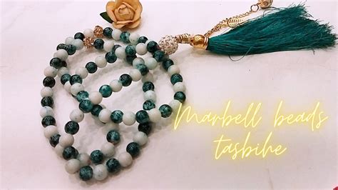 DIY Tasbih | zikar Beads | How To Make Tasbih at Home Prayer Beads | by ...