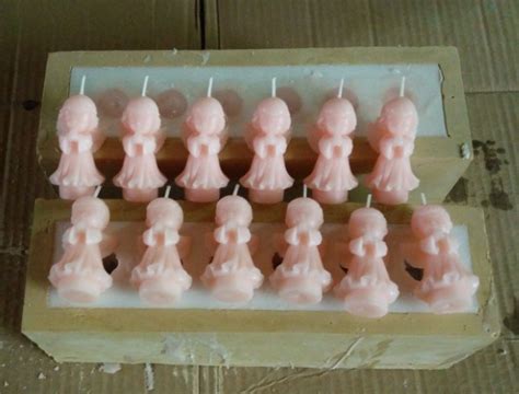 Love Angel Candle Mold Baby Angel Wax Mold Soap Mold Six in One ...