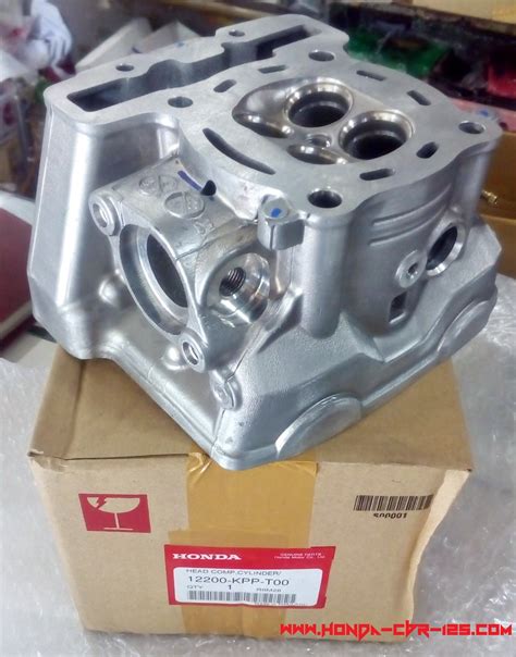 Genuine Honda CBR 125 racing DOHC cylinder head 4 valve oversize piston set