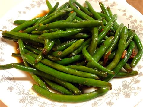 Chinese Green Beans Stir Fry • Oh Snap! Let's Eat!