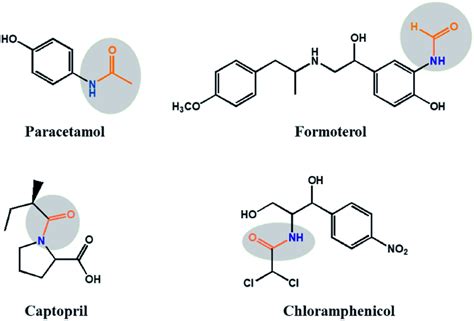 Some of market drugs containing amide functional group | Download ...