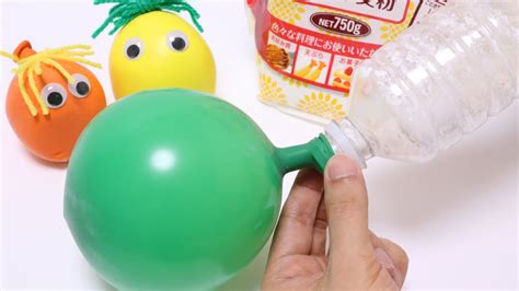 DIY Balloon Dolls Squishies ～ 簡単！ふうせん人形スクイーズ作ってみた 100均 風船人形 | Balloon ...