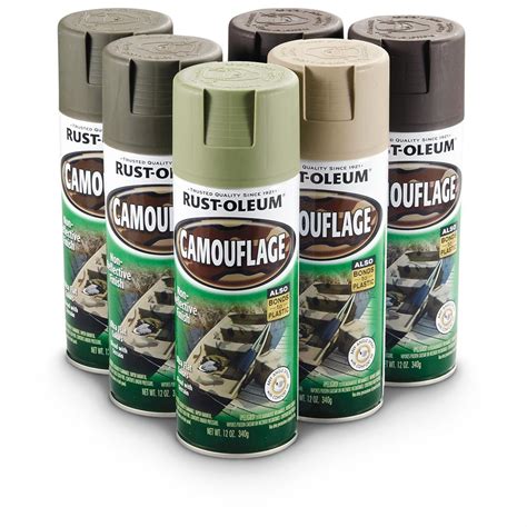 6 - Pc. Rustoleum® Camo Paint Kit - 231073, Garage & Tool Accessories ...