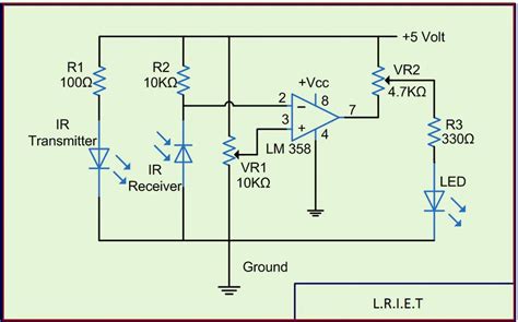 Infrared Emitter Circuit Diagram