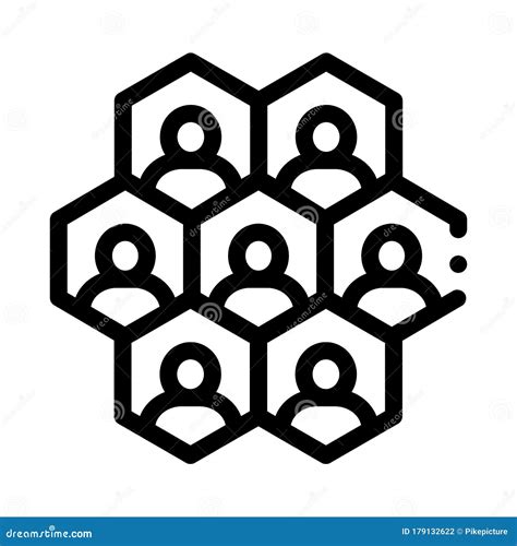 Individuality of Each Person Icon Vector Outline Illustration Stock ...