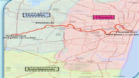 Work On Chennai Port - Maduravoyal Elevated Corridor Expected To Begin ...