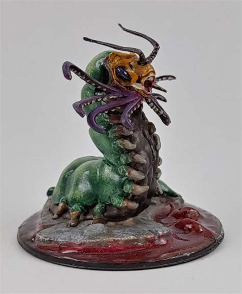 Carrion Crawler Miniature Custom Painted Dungeons and Dragons - Etsy