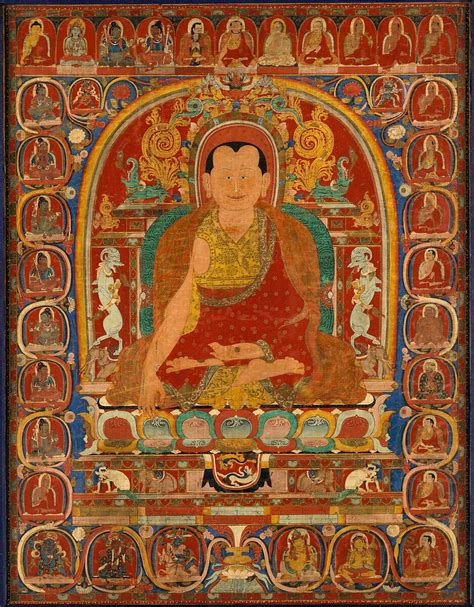 Lineage Portrait of an Abbot | Central Tibet | The Metropolitan Museum ...