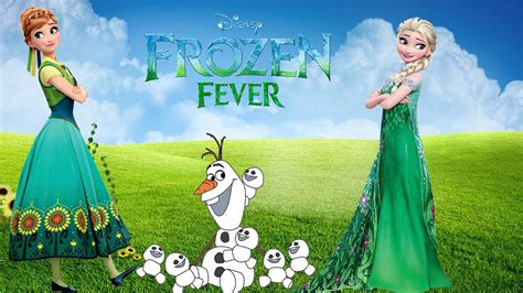 Anna Elsa Olaf HD Frozen Fever Wallpapers | HD Wallpapers | ID #70907