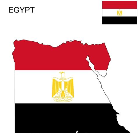 Egypt Flag Map and Meaning | Mappr