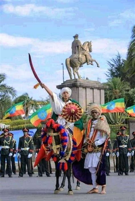 Large crowds commemorate 126 Adwa Victory at Menelik square, protest ...