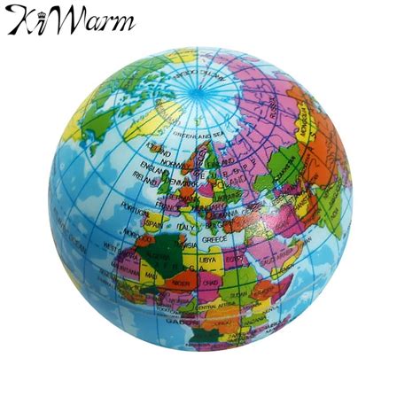 New Mini Foam World Globe Teach Education Earth Atlas Geography Toy Map ...