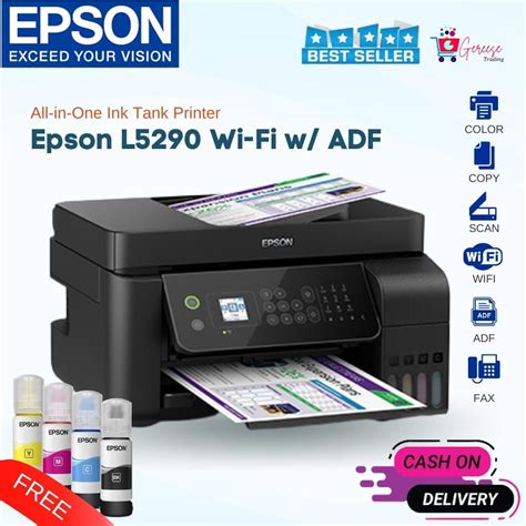 Epson L5290 Wi-Fi All-in-One Ink Tank Printer with ADF | Lazada PH