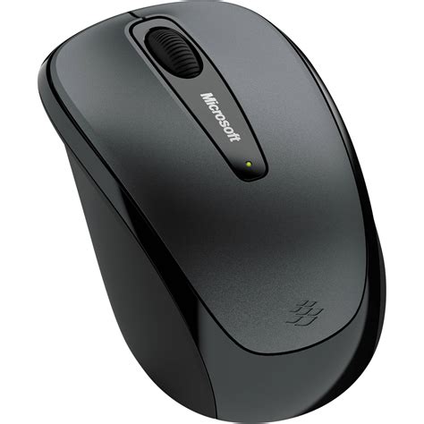 Microsoft Wireless Mobile Mouse 3500 (Black/Gray) GMF-00010 B&H