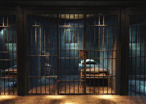 Buy Prison Backdrop 7x5ft Fabric Jail Cell Backdrop Forbidden Room ...