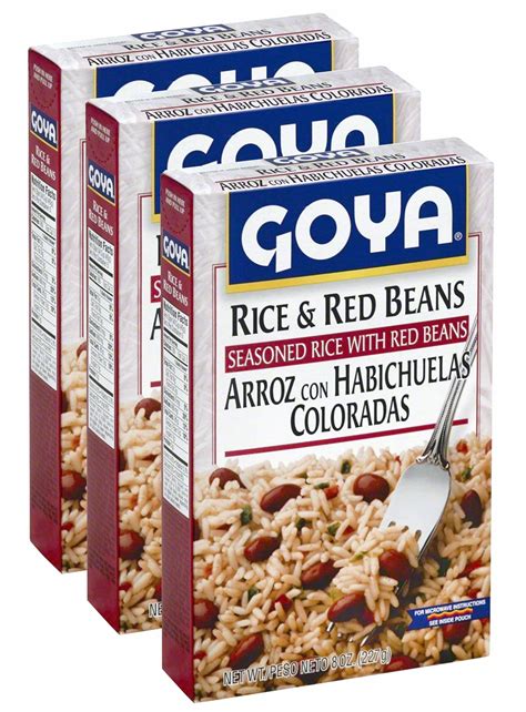 Goya Red Beans and Rice 8 oz (Pack of 3) - Walmart.com - Walmart.com