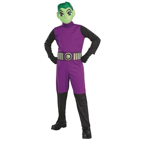 Teen Titan Go Movie Boys Beast Boy Costume - Walmart.com