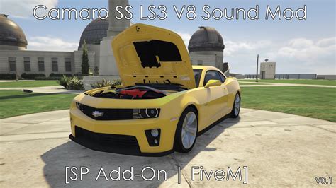 Camaro SS LS3 V8 Sound Mod [ SP Add-On | FiveM ] - GTA5-Mods.com