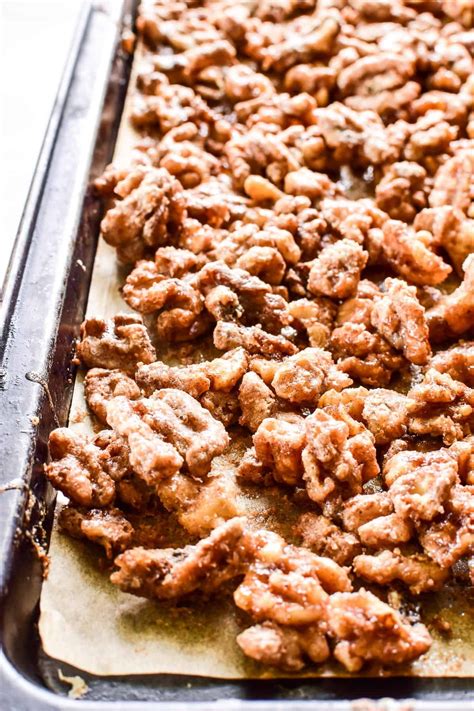 Candied Walnuts | Recipe | Walnut recipes, Roasted walnuts, Sugar ...