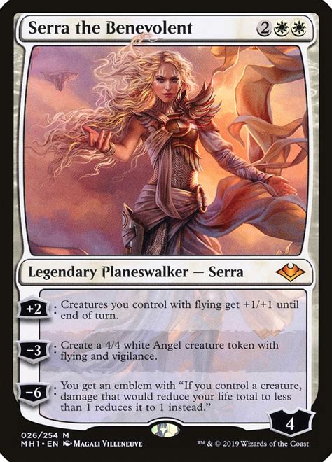 Serra the Benevolent | Magic the gathering cards, Mtg altered art ...