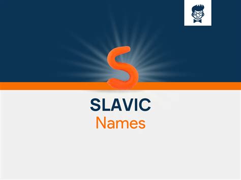 Slavic Names: 600+ Catchy and Cool names - BrandBoy