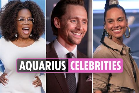 Aquarius celebrities: Which famous faces have the Aquarius star sign ...