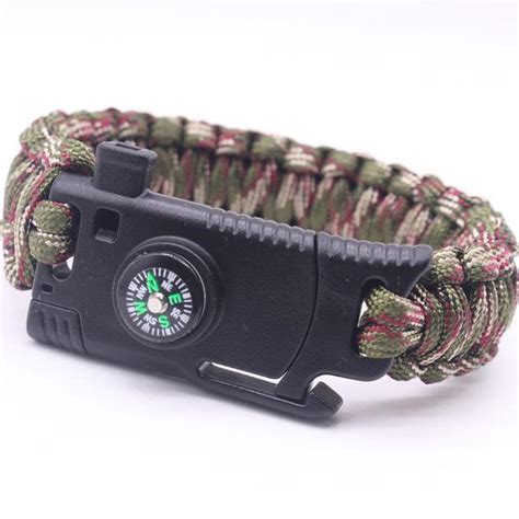 Outdoor Survival Bracelet | Compass | Whistle | Knife – Balma Home