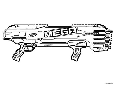 Nerf Guns coloring pages. Print for free | WONDER DAY — Coloring pages ...