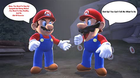 Super Mario Vs SMG4 Mario by AngryGermanKidoble on DeviantArt