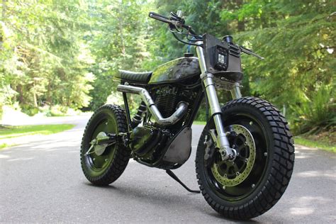 Hell Kustom : Suzuki Savage 650 By Droog Moto