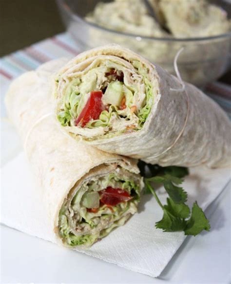 Tuna Wrap Recipe — Eatwell101