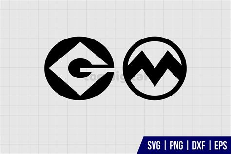 Minion Gru G Logo SVG Gru, Silhouette Cameo, Minions, Letters, ? Logo ...