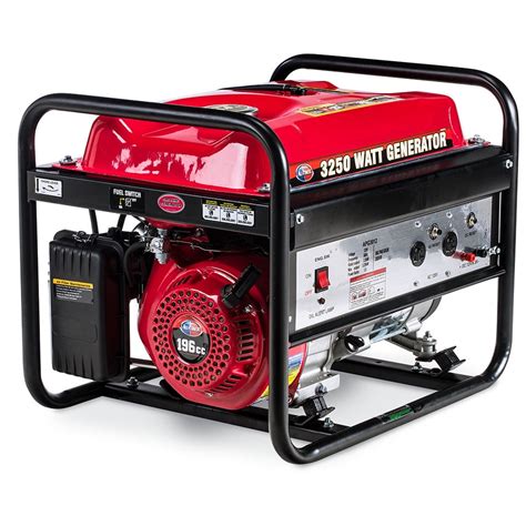 All Power 3250 Watt Generator APG3012, 3250W Gas Portable Generator for ...