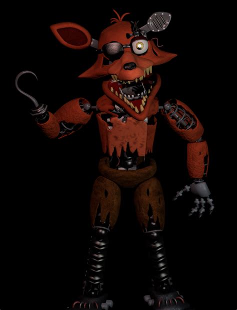 Withered Foxy by Mistberg on DeviantArt