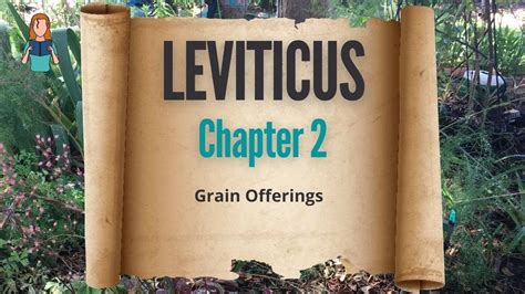 Leviticus Chapter 2 | NRSV Bible | Read Aloud - YouTube