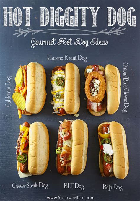 Gourmet Hot Dogs ~ Grilling Recipes - Kleinworth & Co