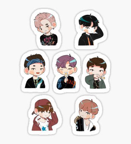 Top 99 hình ảnh bts cute chibi stickers đẹp nhất - tải miễn phí