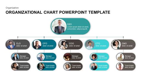 Organizational Chart PowerPoint Template & Keynote