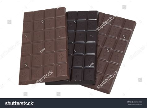 Dark Milk Chocolate Bars Nuts Chocolate Stock Photo 202081585 ...