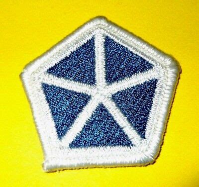 Military 5th Corps Patch Full Color Insignia Unit US Army #907 | eBay