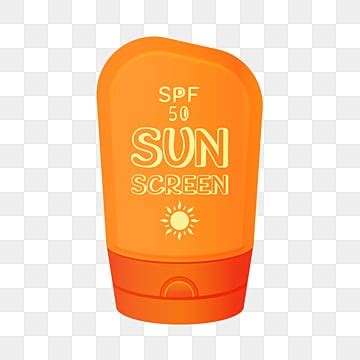 Orange Vectorsunscreen Clipart Images | Free Download | PNG Transparent ...