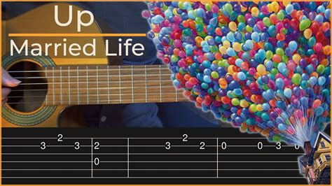 Up - Married Life (Simple Guitar Tab) Chords - Chordify